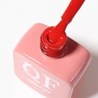 Гель лак для ногтей, однотонный, трехфазный, 10 мл, LED/UV, красный (140) - Фото 9