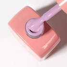 Гель лак для ногтей, однотонный, трехфазный, 10 мл, LED/UV, сиреневый (150) - Фото 9