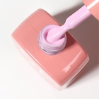 Гель лак для ногтей, однотонный, трехфазный, 10 мл, LED/UV, розовый (151) - Фото 9