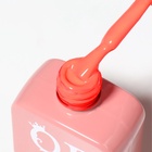 Гель лак для ногтей, однотонный, трехфазный, 10 мл, LED/UV, оранжевый (171) - Фото 9