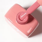 Гель лак для ногтей, однотонный, трехфазный, 10 мл, LED/UV, розовый (188) - Фото 9