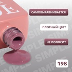 Гель лак для ногтей, однотонный, трехфазный, 10 мл, LED/UV, фиолетовый (198) - Фото 3