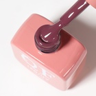 Гель лак для ногтей, однотонный, трехфазный, 10 мл, LED/UV, коричневый (199) - Фото 9