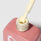 Гель лак для ногтей, однотонный, трехфазный, 10 мл, LED/UV, желтый (201) - Фото 9