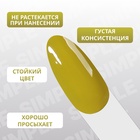 Гель лак для ногтей, однотонный, трехфазный, 10 мл, LED/UV, зелёный (215) - Фото 4