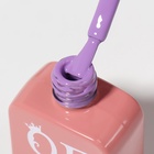 Гель лак для ногтей, однотонный, трехфазный, 10 мл, LED/UV, фиолетовый (227) - Фото 9