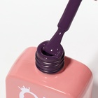 Гель лак для ногтей, однотонный, трехфазный, 10 мл, LED/UV, фиолетовый (234) - Фото 9