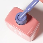 Гель лак для ногтей, однотонный, трехфазный, 10 мл, LED/UV, синий (240) - Фото 9