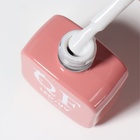 Гель лак для ногтей, однотонный, трехфазный, 10 мл, LED/UV, серый (242) - Фото 9