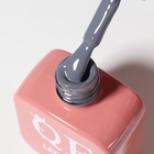 Гель лак для ногтей, однотонный, трехфазный, 10 мл, LED/UV, серый (249) - Фото 9