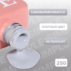 Гель лак для ногтей, однотонный, трехфазный, 10 мл, LED/UV, серый (250) - Фото 3