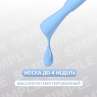 Гель лак для ногтей «SIMPLE», 3-х фазный, 10 мл, LED/UV, цвет (253) - Фото 2