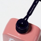 Гель лак для ногтей, однотонный, трехфазный, 10 мл, LED/UV, синий (266) - Фото 9