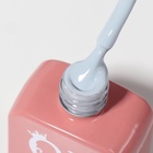 Гель лак для ногтей, однотонный, трехфазный, 10 мл, LED/UV, серый (270) - Фото 9