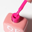 Гель лак для ногтей, однотонный, трехфазный, 10 мл, LED/UV, розовый (273) - Фото 9