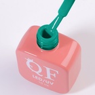 Гель лак для ногтей, однотонный, трехфазный, 10 мл, LED/UV, зелёный (286) - Фото 9