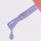 Гель лак для ногтей, жемчужный, трехфазный, 10 мл, LED/UV, синий (287) - Фото 6