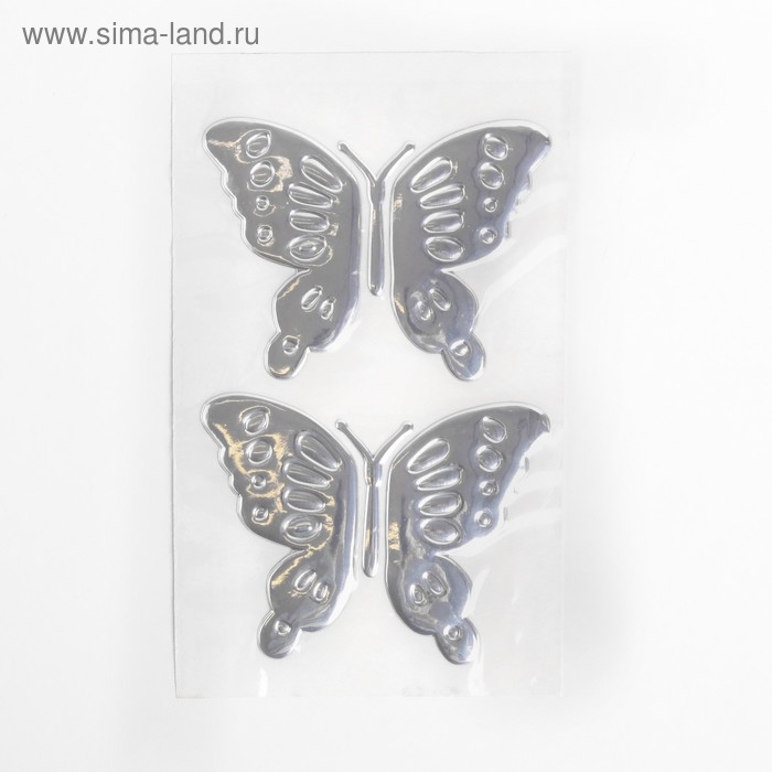 Наклейка декоративная TORSO, на автомобиль "Бабочки" - Фото 1