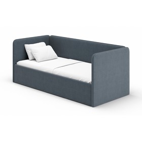 Кровать-диван Romack Leonardo, большая боковина, цвет графит , 200х90 см