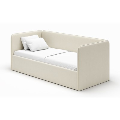 Кровать-диван Romack Leonardo, большая боковина, цвет кремовый, 180х80 см