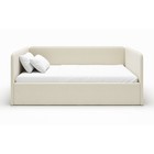 Кровать-диван Romack Leonardo, большая боковина, цвет кремовый, 180х80 см - Фото 2