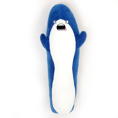 Мягкая игрушка «Акула», 110 см, цвет синий