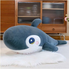 Мягкая игрушка "Акула", 110 см. цвет синий