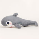 Мягкая игрушка «Акула», 60 см, цвет серый - Фото 2