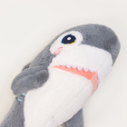 Мягкая игрушка «Акула», 60 см, цвет серый - Фото 4