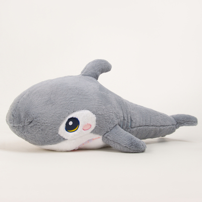 Мягкая игрушка «Акула», 80 см, цвет серый