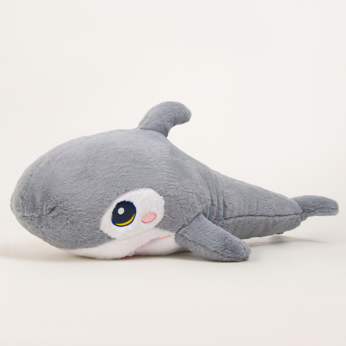Мягкая игрушка «Акула», 80 см, цвет серый - Фото 1