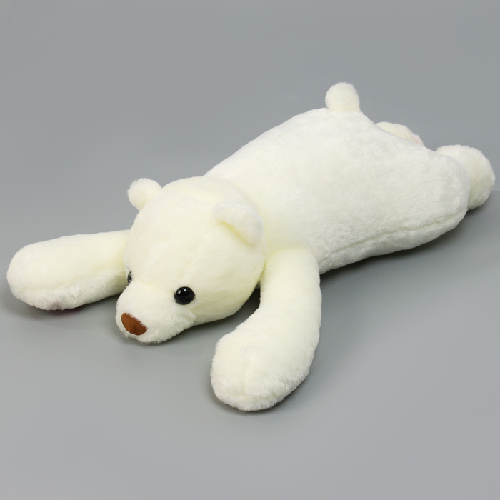 Мягкая игрушка "Медведь", 60 см, цвет белый