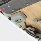 Доска гладильная Nika, 122×40 см, высота до 90 см, европодставка, МИКС - Фото 10