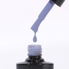 Гель лак для ногтей, с вкраплениями, трехфазный, 8 мл, LED/UV, синий (26) - Фото 4