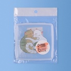 Органайзер для хранения гигиенических принадлежностей «Котики», 9.5×9.5×1.5 см, прозрачный - Фото 7