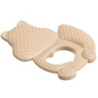 Прорезыватель силиконовый M&B «Белочка», от 3 мес., бежевый - Фото 5