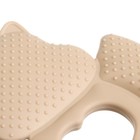 Прорезыватель силиконовый M&B «Белочка», от 3 мес., бежевый - Фото 6