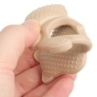 Прорезыватель силиконовый M&B «Белочка», от 3 мес., бежевый - Фото 4