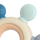 Прорезыватель силиконовый M&B «Массажер», серый/фиолетовый - Фото 7