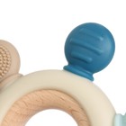 Прорезыватель силиконовый M&B «Массажер», серый/фиолетовый - Фото 8