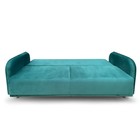 Диван прямой «ХАЙТ 1», спальное место 1400×2000 мм, ткань велюр, цвет зелёный лума 20 - Фото 5