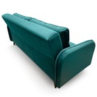 Диван прямой «ХАЙТ 1», спальное место 1400×2000 мм, ткань велюр, цвет зелёный лума 20 - Фото 7