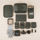 Овощерезка универсальная SL Home «Оливковая роща», 9 в 1, стекло, оливковая - Фото 3