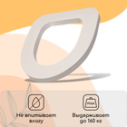 Сиденье для уличного туалета, 38×44 см, Стандарт, пенополистирол - Фото 3