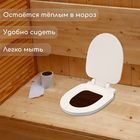 Сиденье для уличного туалета, с крышкой, 38×50 см, Стандарт, пенополистирол, Greengo - Фото 2