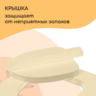 Сиденье для уличного туалета, 38×50 см, с крышкой, Эконом, пенополистирол, Greengo - Фото 6