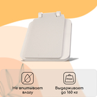 Сиденье для уличного туалета, 38×50 см, с квадратной крышкой, пенополистирол, Greengo - Фото 3