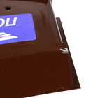 Ящик почтовый без замка (с петлёй), горизонтальный «Письмо», коричневый - Фото 2