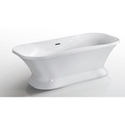 Ванна акриловая Azario BORDEAUX 180x90x60 см, свободностоящая, сифон, рама, белая - фото 299601935