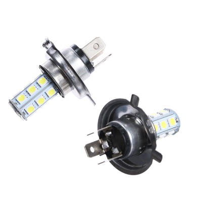 Лампа автомобильная Skyway H4, 12 В, светодиодная, 18 SMD диодов, S08201017, 2 шт